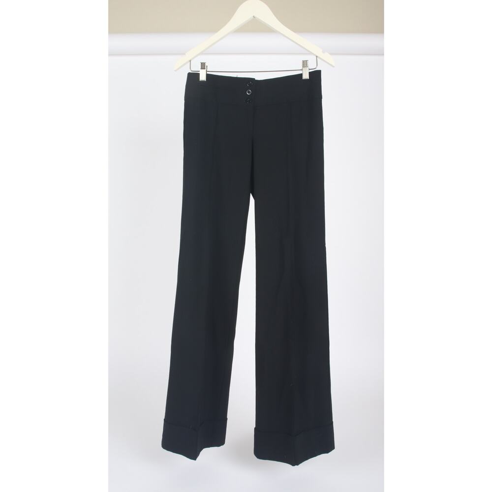 Marciano Trousers Pants Black Stretch lightweight wool sz 2